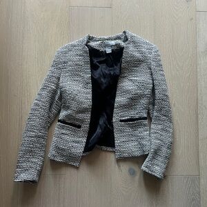 H&M Black and White Blazer
